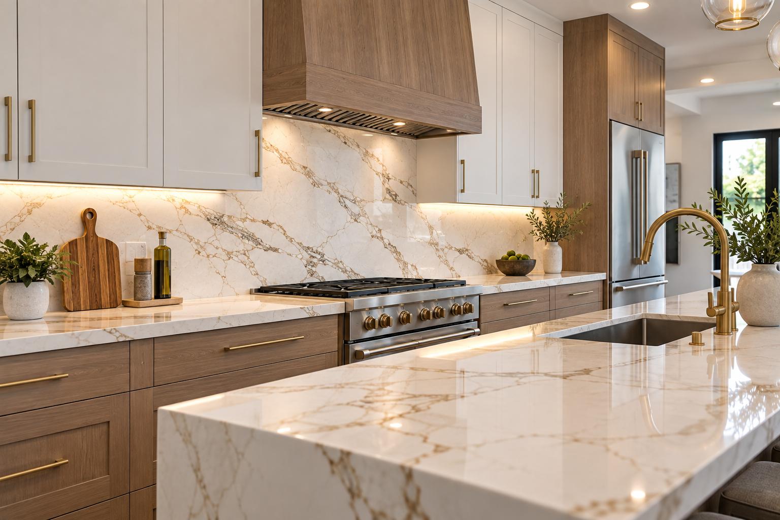 Countertop and Backsplash Installation